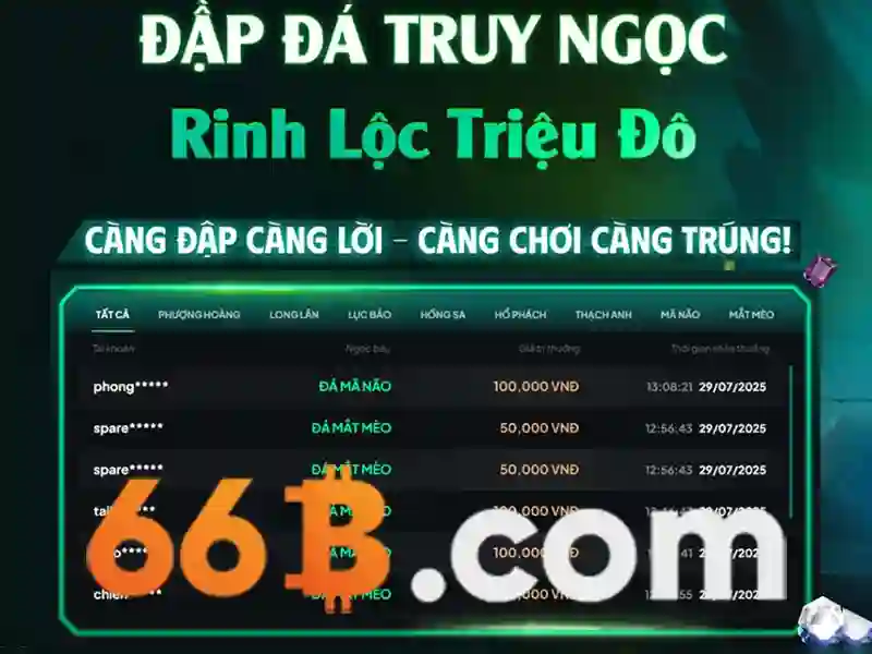 Banner khuyến mãi nạp tiền lần đầu tại 66b